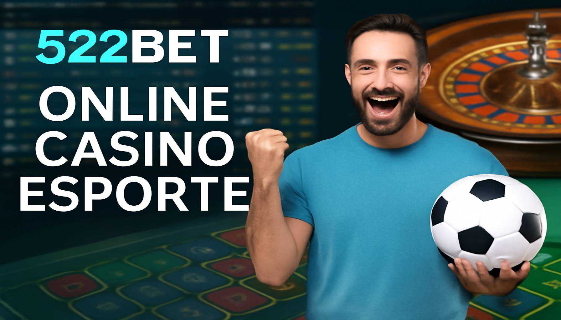 Aposte em apostas esportivas no cassino online 522BET