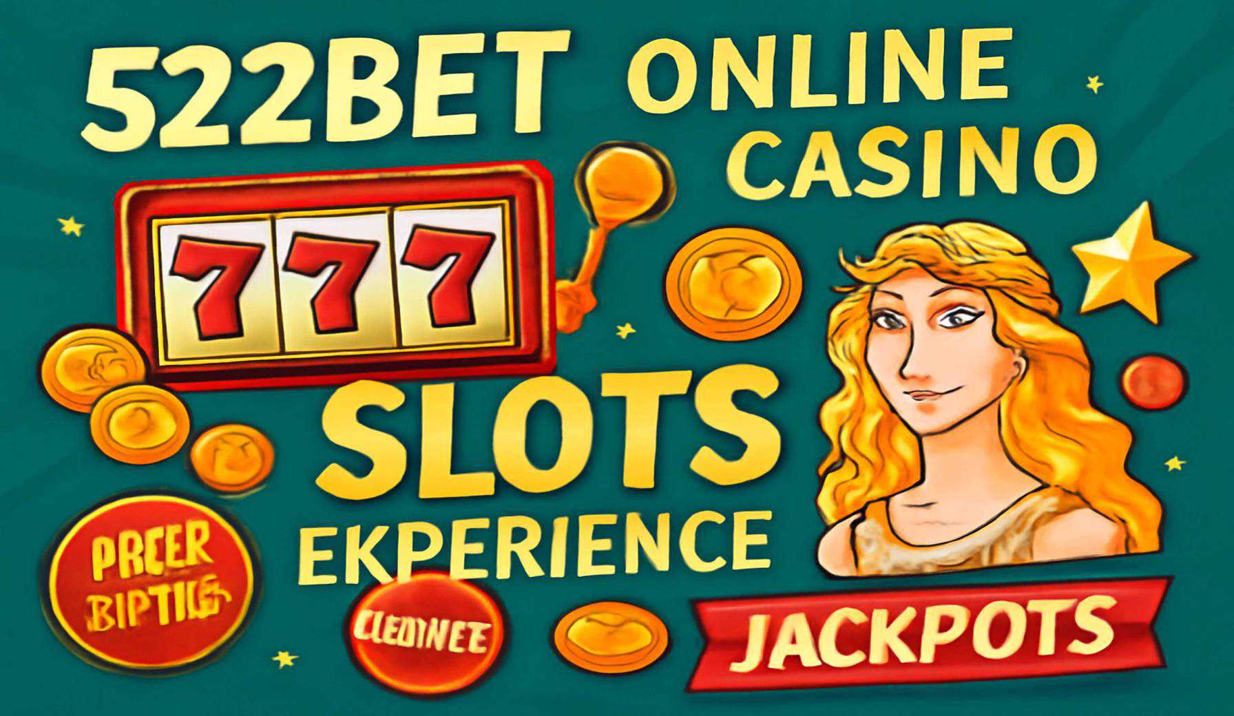 Explore o mundo das slot machines no 522BET Casino